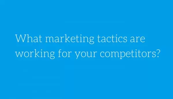 competitor's marketing tactics
