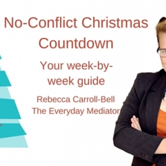 How to Have a No-Conflict Christmas. Free Guide.